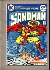 SANDMAN #1_WINTER 1974_VERY GOOD_BRONZE AGE JACK KIRBY_'FOURTH WORLD'_DC!