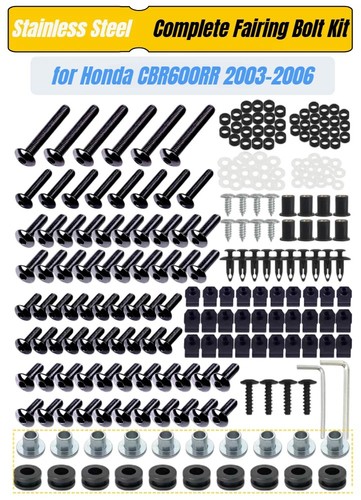 Fairing bolt kit - kit, stainless