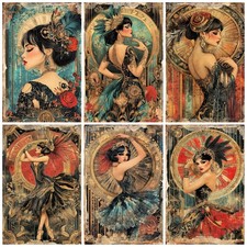 ART DECO FLAPPERS Cardmaking