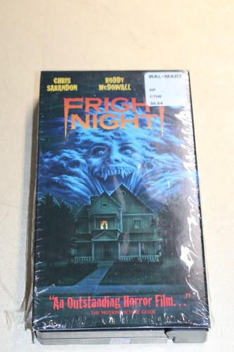 2000 fright night vhs vcr - night,