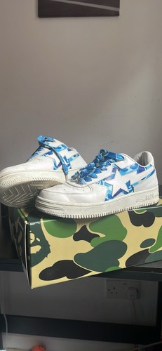 Bape shoes blue - bape, size