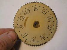 longcase clock callender wheel