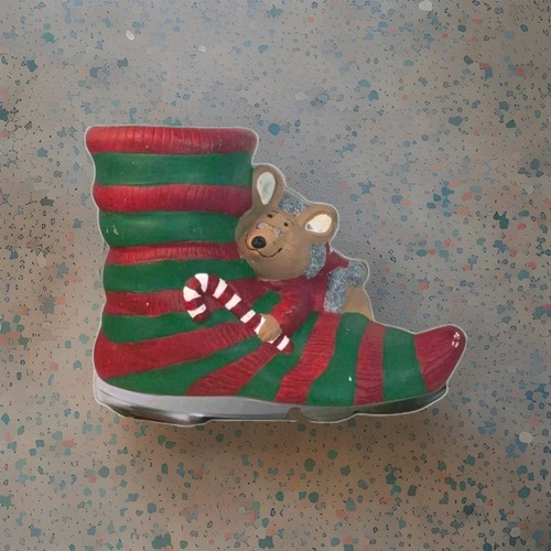 Vintage elf pixie shoe ceramic - pixie,