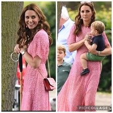 L.K Bennett Madison Pink Silk
