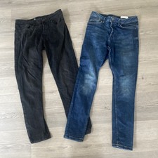 PRIMARK & PEACOCKS DENIM BLACK