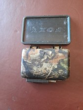 carp tackle rare 6 compartment Fox box advantage timber