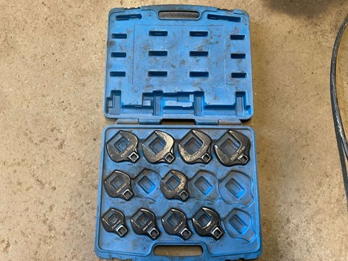 Crows foot metric - metric, set