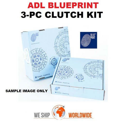 Adl blueprint piece clutch - 3-piece,