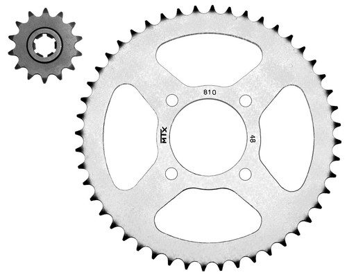 Hyosung xrx125sm sprocket set - xrx125sm,