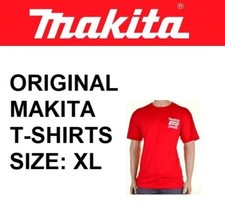Makita Original T Shirt XL Size Promotional Item Black White Logo Extra Large