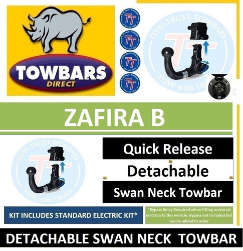 Detachable towbar for vauxhall - detachable,