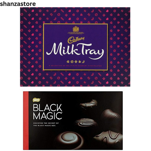 Milk tray 530g chocolates - milk,