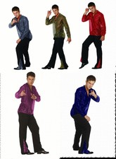 70S 80S MENS MALE DISCO SEQUIN