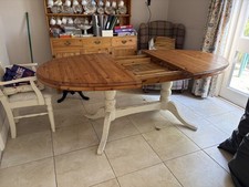 Pine seat extendable - 4,