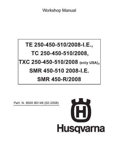 Husqvarna txc smr 250 - husqvarna,