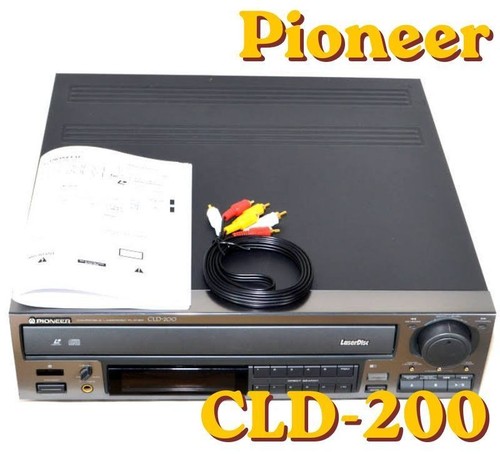 Pioneer cld 100 laserdisc - pioneer,