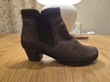 GABOR Brown NUBUCK LEATHER