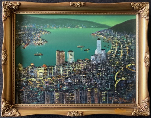 Hong kong harbour - hong, cityscape
