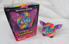 Hasbro Furby Furblings Crystal Rainbow 2014 Boxed Fully Working Pre-owned