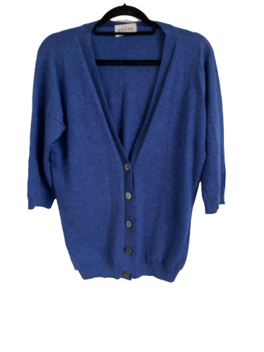 Brora cardigan cashmere blue - brora,