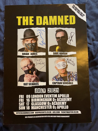 The damned 1976 2021 - 2021, reunion