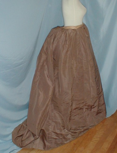 Elegant antique dress bustle - elegant,