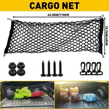 110*40cm Cargo Mesh Net Trunk Nylon Ford F150 for Silverado GMC Dodge Sierra RAM