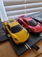 Scalextric yellow ferrari - yellow,