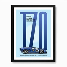 Lola T70 Tribute Art Print
