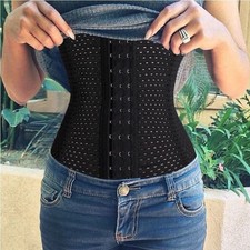 Womens Waist Trainer Corset Body Shaper Shapewear Underbust Cincher Tummy Belt