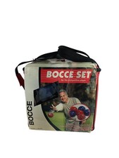 Vintage Bocce Ball Set Lawn