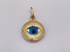 9ct Gold Hallmarked Evil Eye