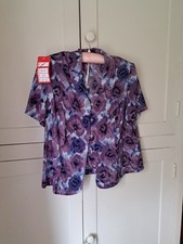 Eastex Shirt And Skirt. Purple