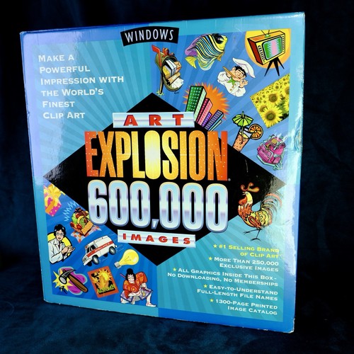 Vintage art explosion - art,