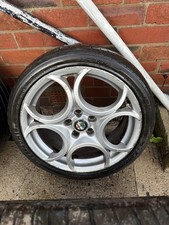 Giulietta Alloys Horseshoes Wheels Tyres X4 18 Inch 5x110 ET40 Genuine Alloys