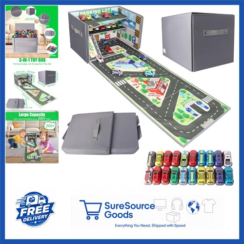 Large capacity toy car storage - large,
