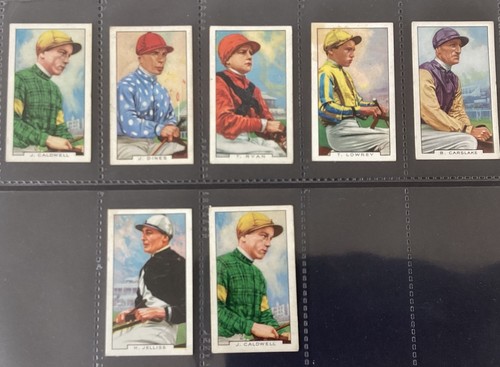 Gallaher 1936 famous jockeys - gallaher,