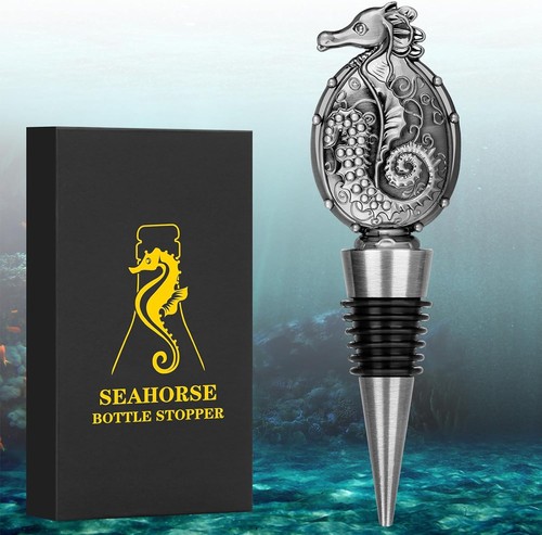 Seahorse metal bottle - seahorse,