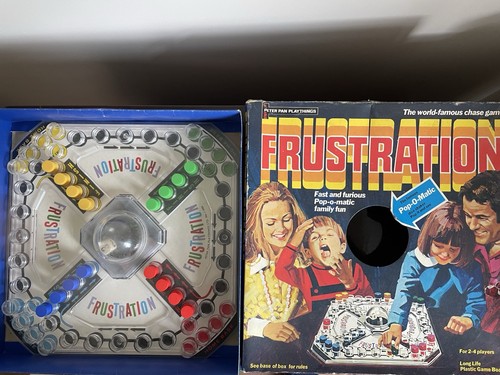 Vintage boxed game - vintage, frustration