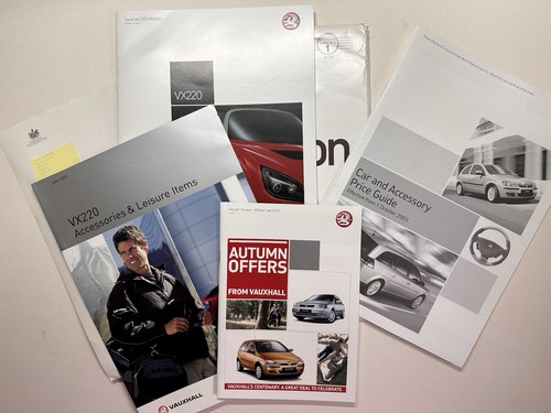 Vauxhall vx220 sales brochure - vauxhall,