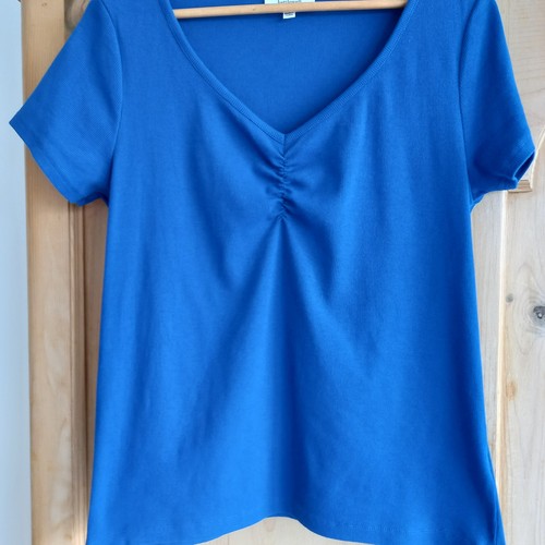 Kettlewell blue ribbed - blue, xl