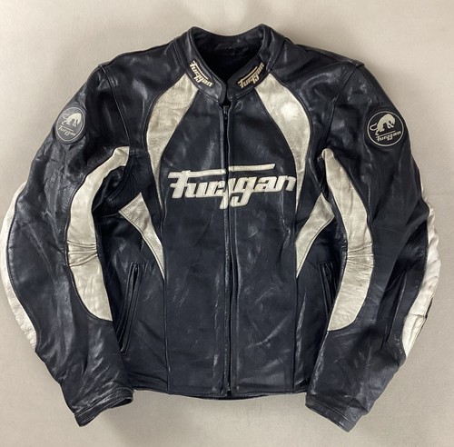 Vintage furygan leather biker - vintage,