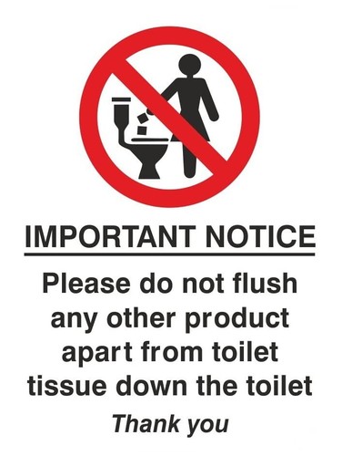 Not flush wet wipes only - do,