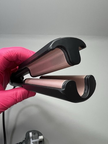 Hair crimper double barrel - crimper,