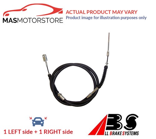 Handbrake cable pair rear abs - cable,