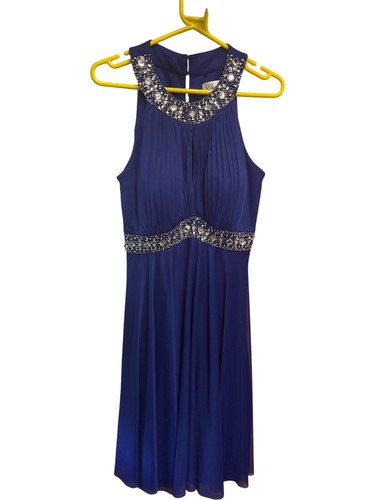 Eliza blue sleeveless - eliza, dress