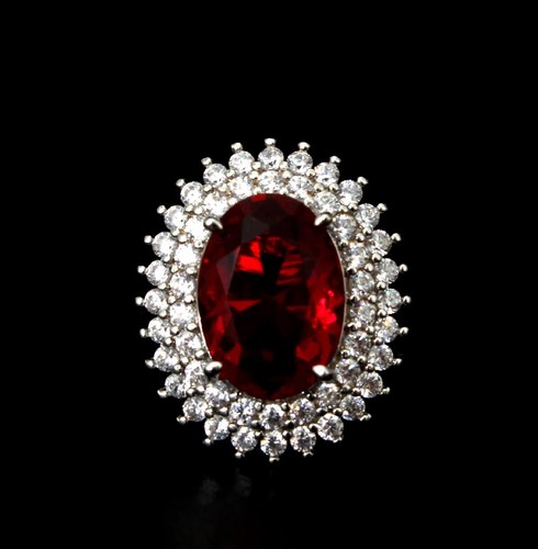 Birthstone adjust red - birthstone,
