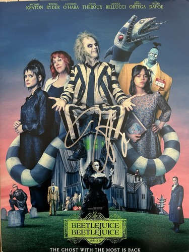 Tim burton signed - tim, beetlejuice