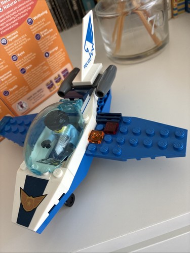 Lego police plane - with, pilot