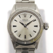 ROLEX Rolex Oyster Perpetual 6623 7-digit 17th-number Automatic Silver Dial Wome